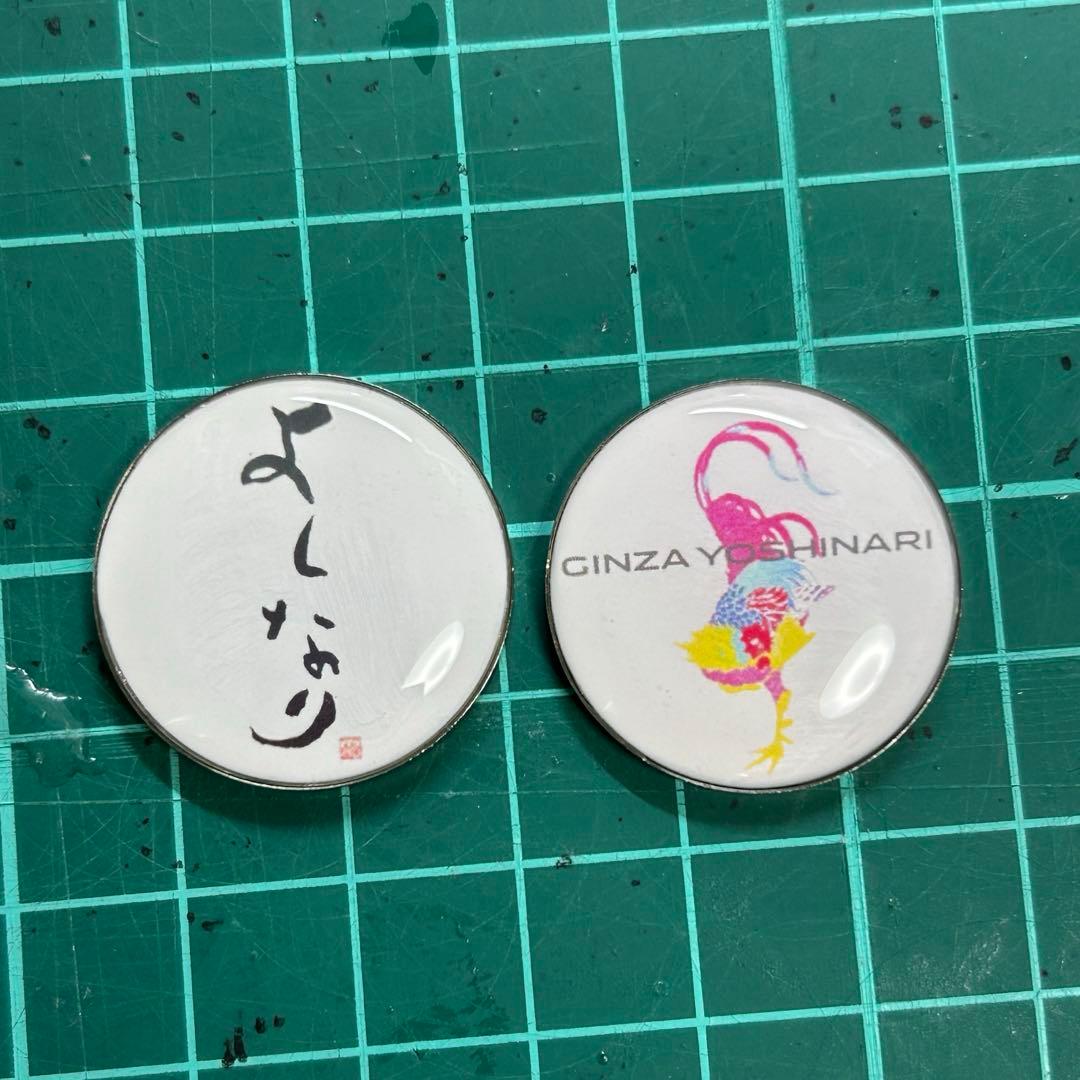 ハットクリップゴルフマーカー 25mm クリップ付　磁石