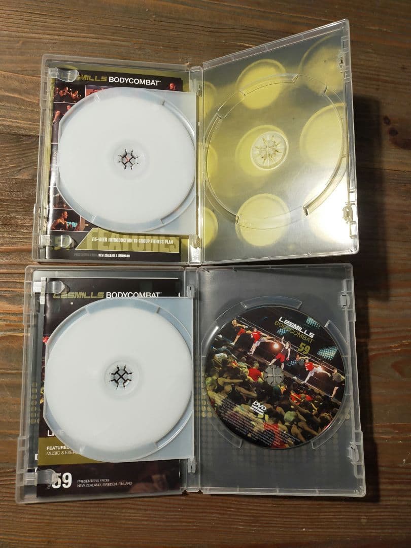 レズミルズ　ボディコンバット　コリオシート.CD.DVD 6セット