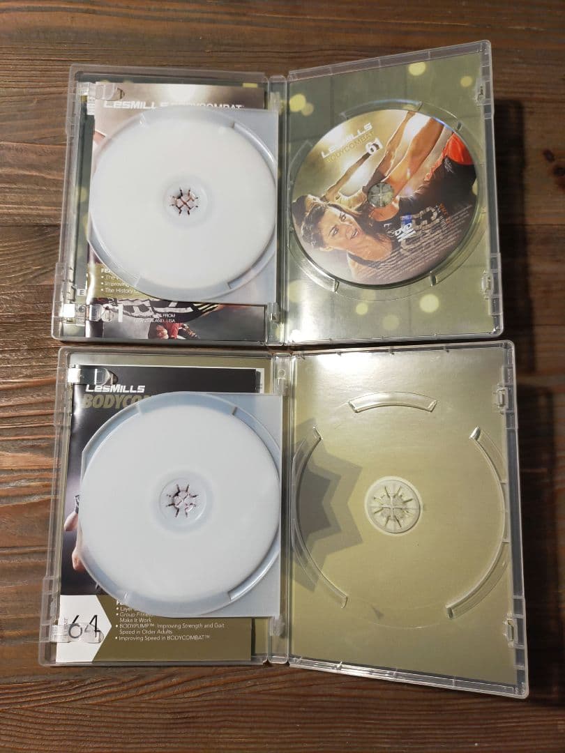 レズミルズ　ボディコンバット　コリオシート.CD.DVD 6セット