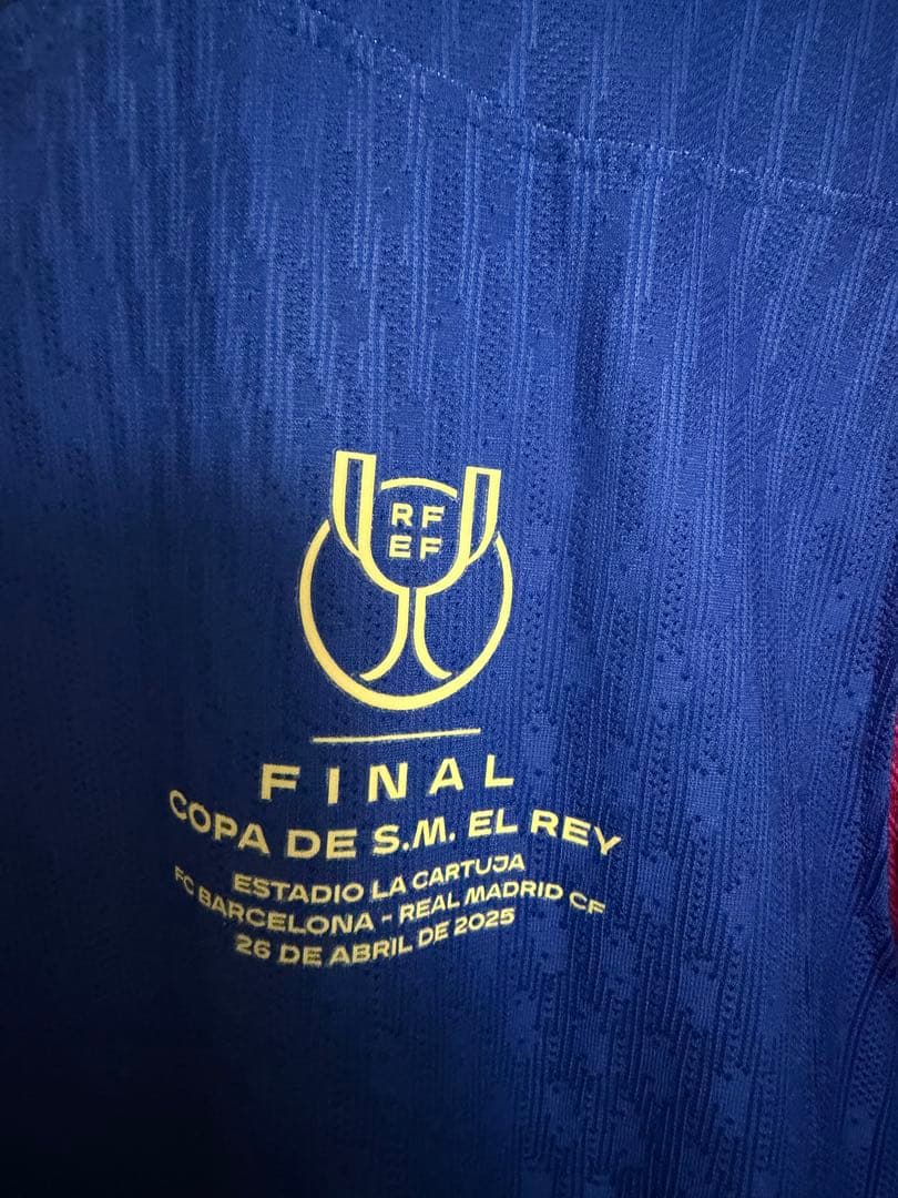 Barcelona 24/25 copadelreyヤマル　 オーセンティック
