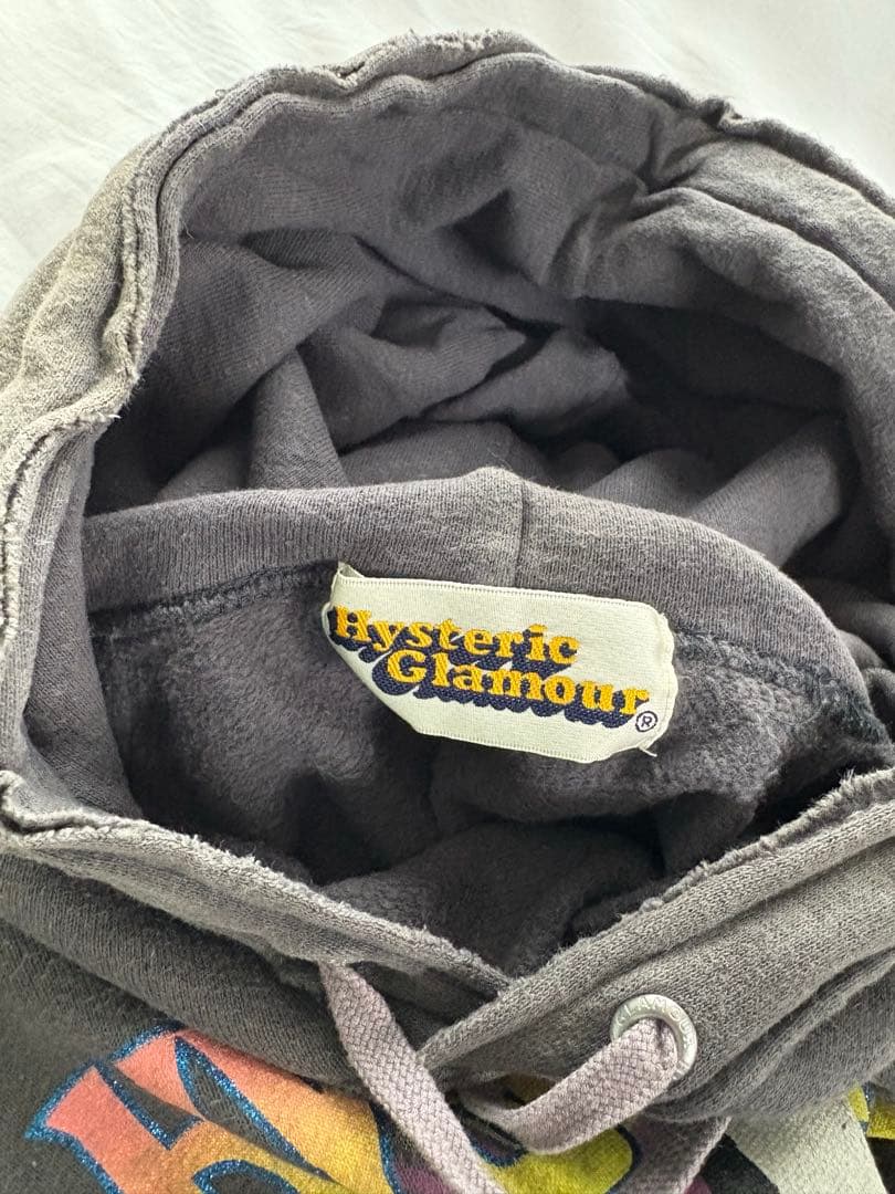 HYSTERIC GLAMOUR ダークグレー パーカー