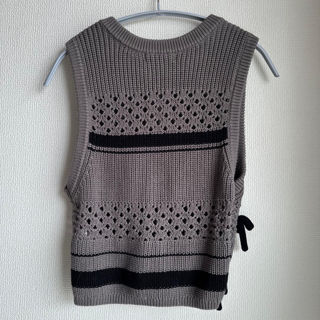 トップス MAISON SPECIAL So Many Ribbons Vest