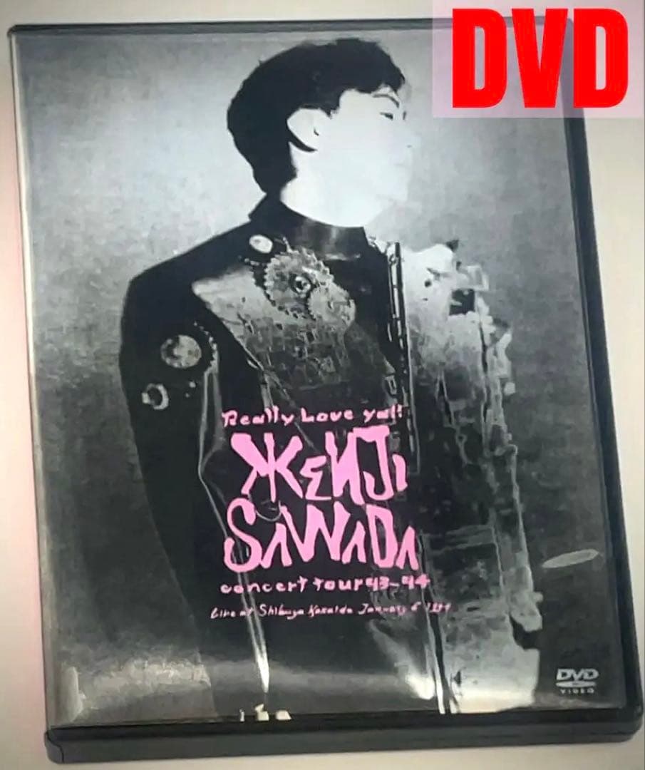 【美品・即日発送】DVD 沢田研二 REALLY LOVE YA!!