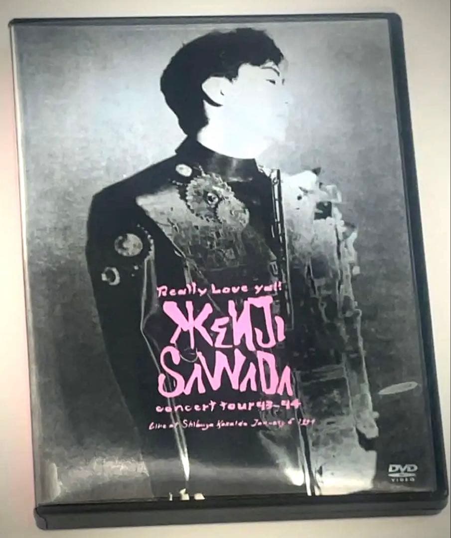 【美品・即日発送】DVD 沢田研二 REALLY LOVE YA!!