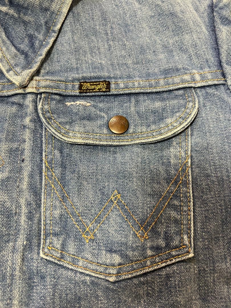 ［Wrangler］三角タグ 126mj USA 製　Gジャン 36inch