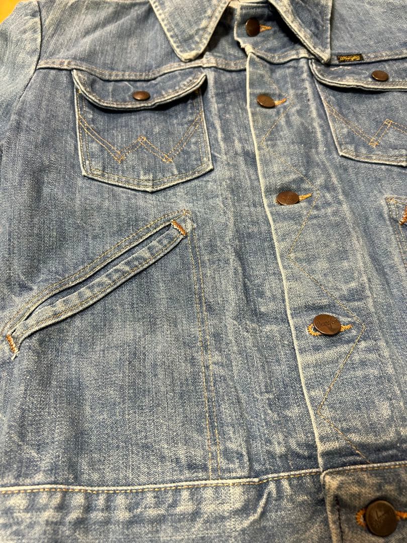 ［Wrangler］三角タグ 126mj USA 製　Gジャン 36inch