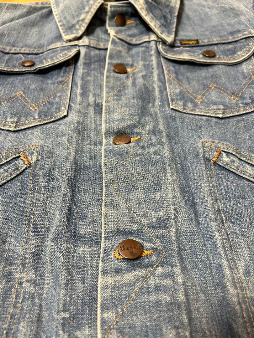 ［Wrangler］三角タグ 126mj USA 製　Gジャン 36inch