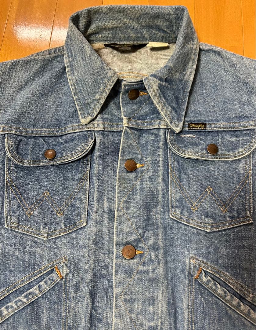 ［Wrangler］三角タグ 126mj USA 製　Gジャン 36inch