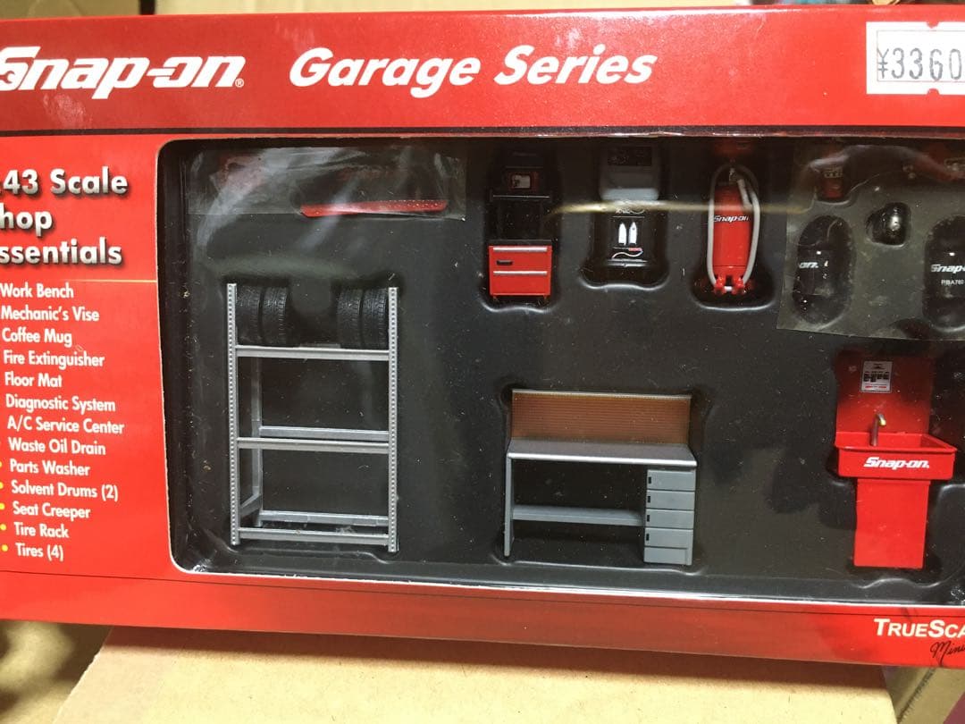 Snap-on 1/43 スケール ショップ必需品セット