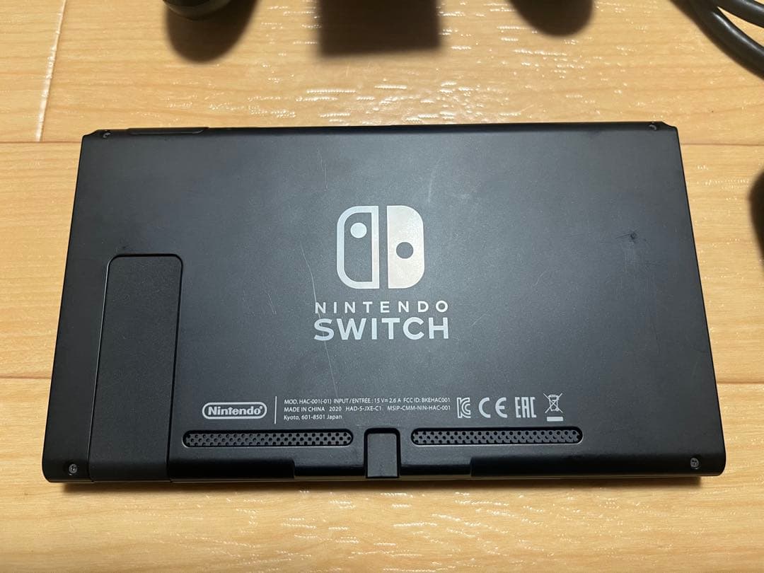 Nintendo Switch 本体 バッテリー強化版 グレー 動作確認済