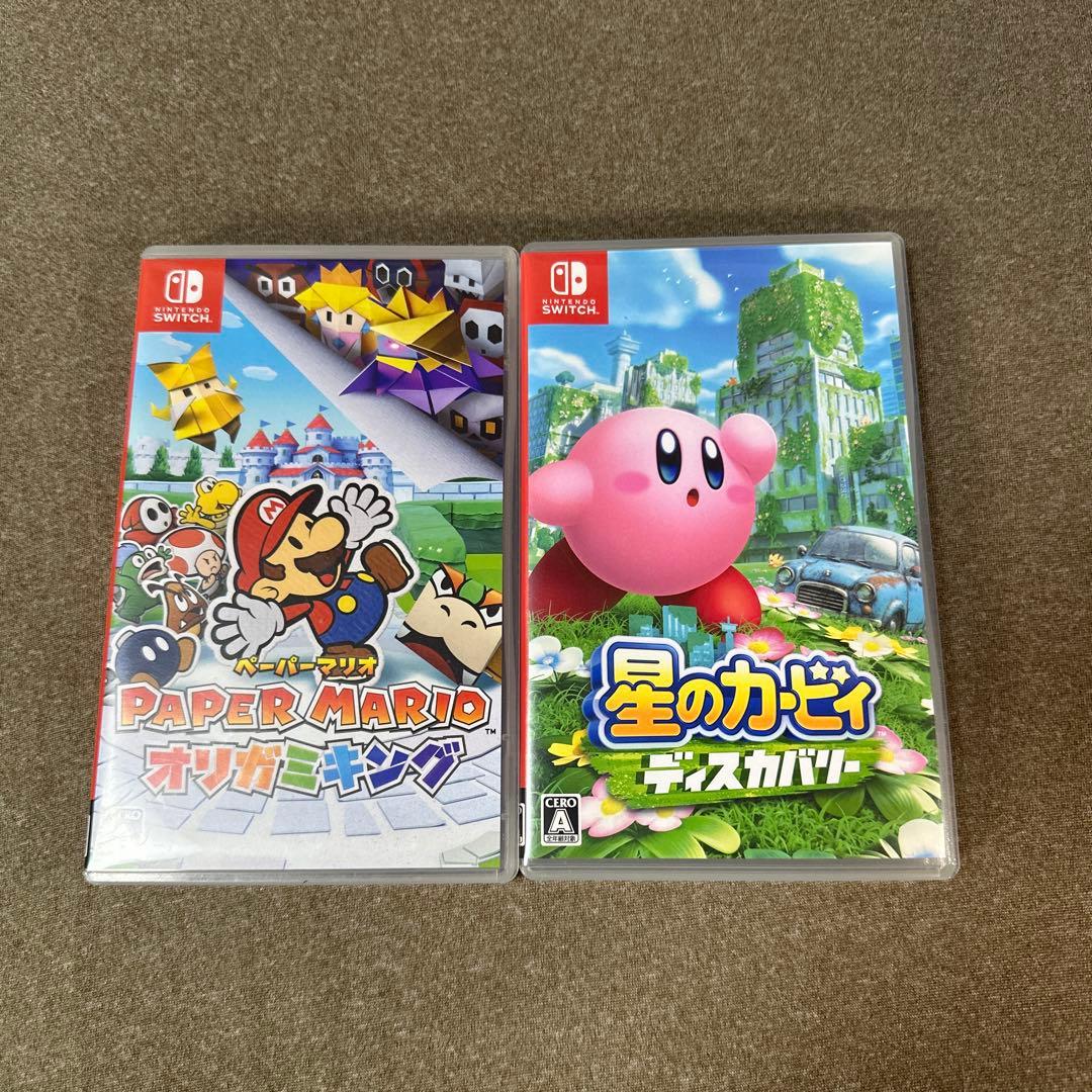 Switch 星のカービィ ディスカバリー＆ペーパーマリオ オリガミキングセット
