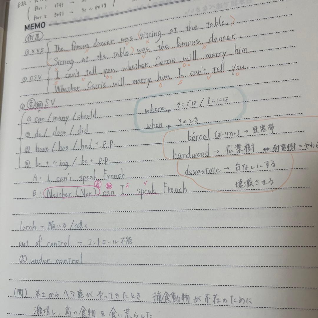 英語B組・実力アップ教室 Part1