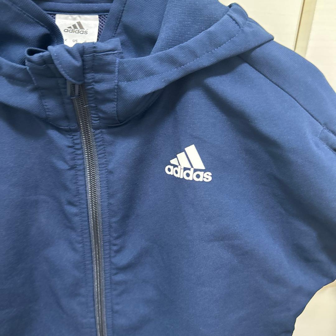 美品レディース　adidas ネイビー ジャージ上下セット