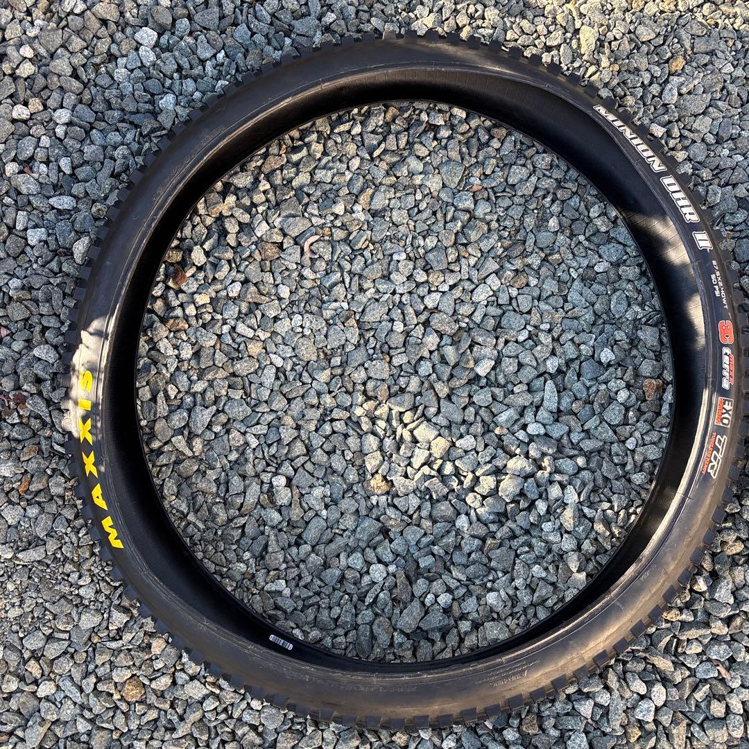 MAXXIS DHF(ほぼ新品)とDHR(中古)2本セット(27.5)