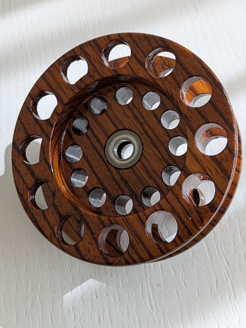 ✨️未使用/超激レア✨️　 ✴️ゼブラウッド✴️　銚栄製作所　木製ヘチリール