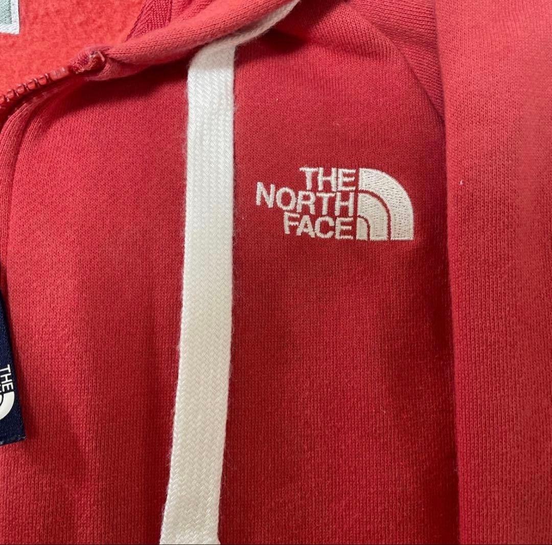 NORTH FACE ノースフェイス ジップパーカー レディース オレンジ
