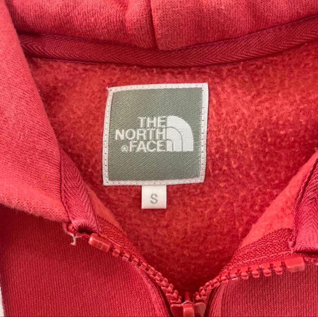NORTH FACE ノースフェイス ジップパーカー レディース オレンジ