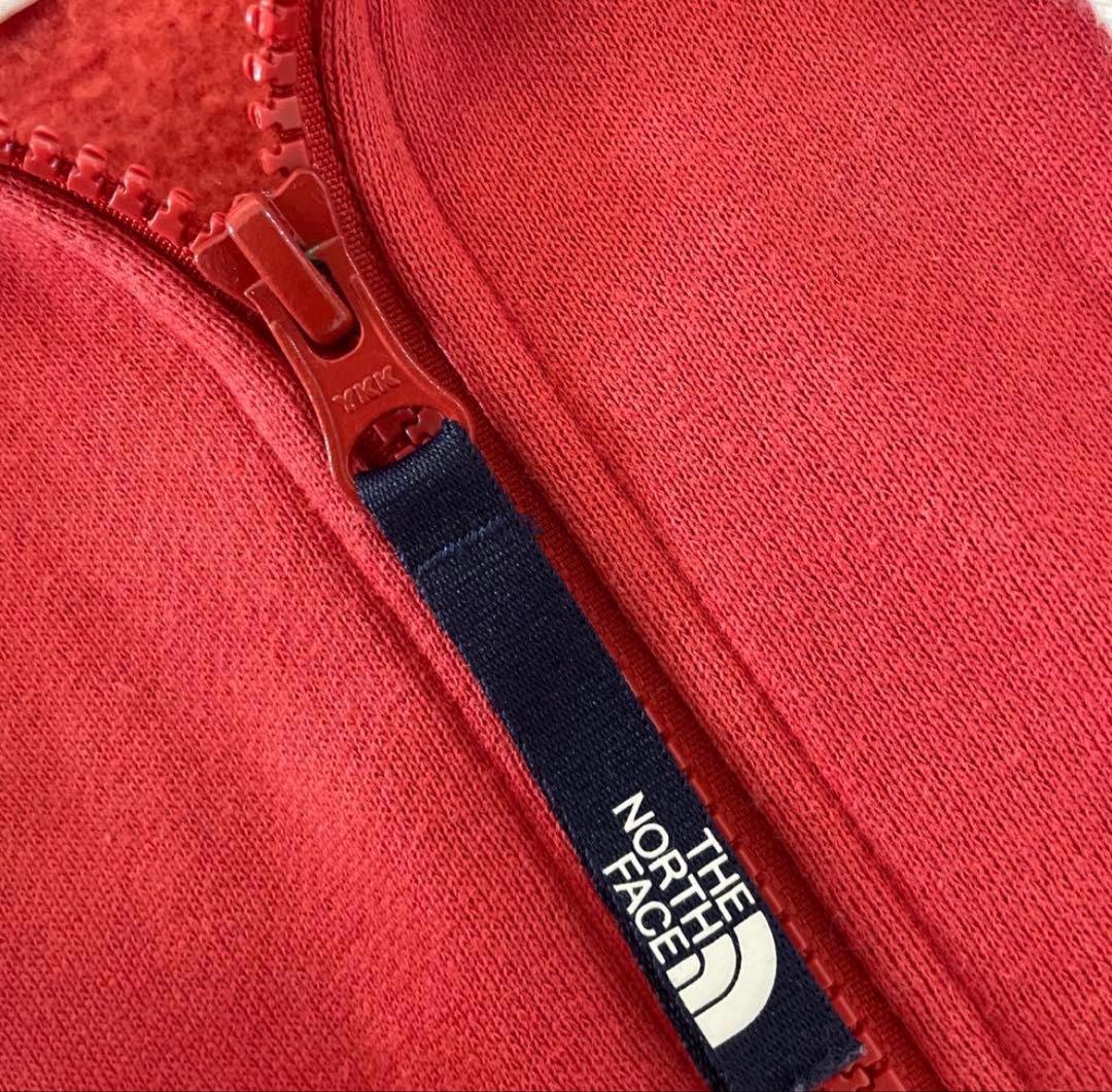 NORTH FACE ノースフェイス ジップパーカー レディース オレンジ