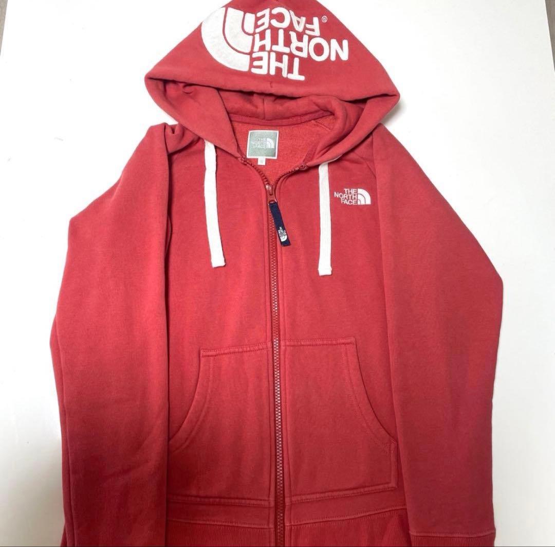 NORTH FACE ノースフェイス ジップパーカー レディース オレンジ