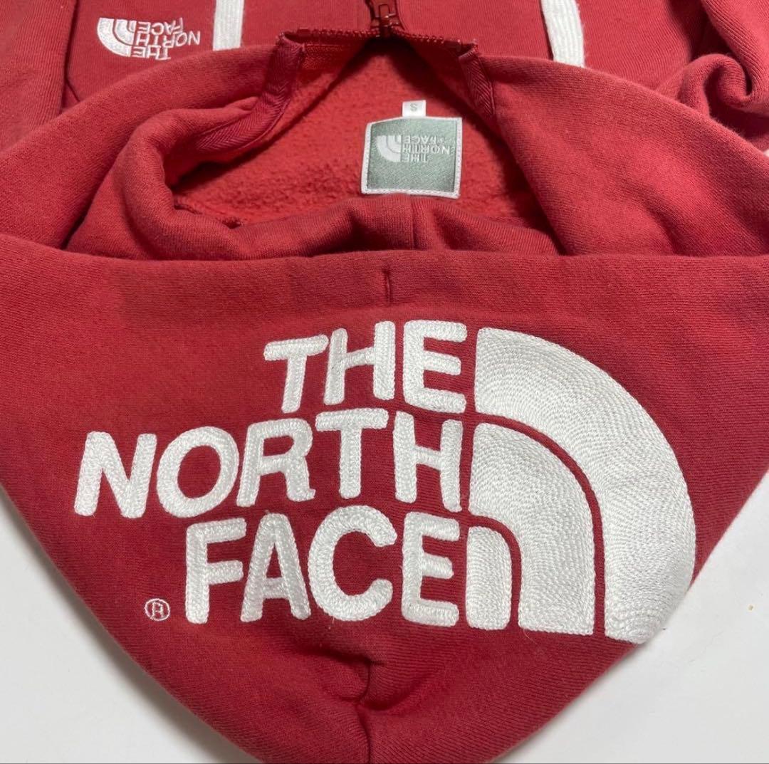 NORTH FACE ノースフェイス ジップパーカー レディース オレンジ