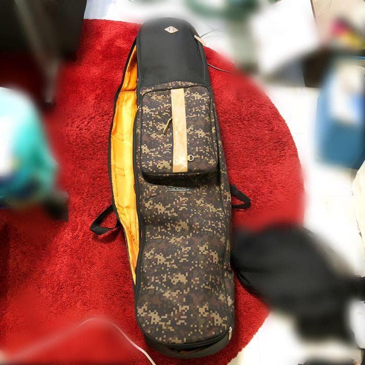 セット K2 バッグ ビンディング 板 スノーボード フラットキャンバー 白黒