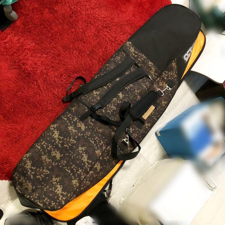 セット K2 バッグ ビンディング 板 スノーボード フラットキャンバー 白黒