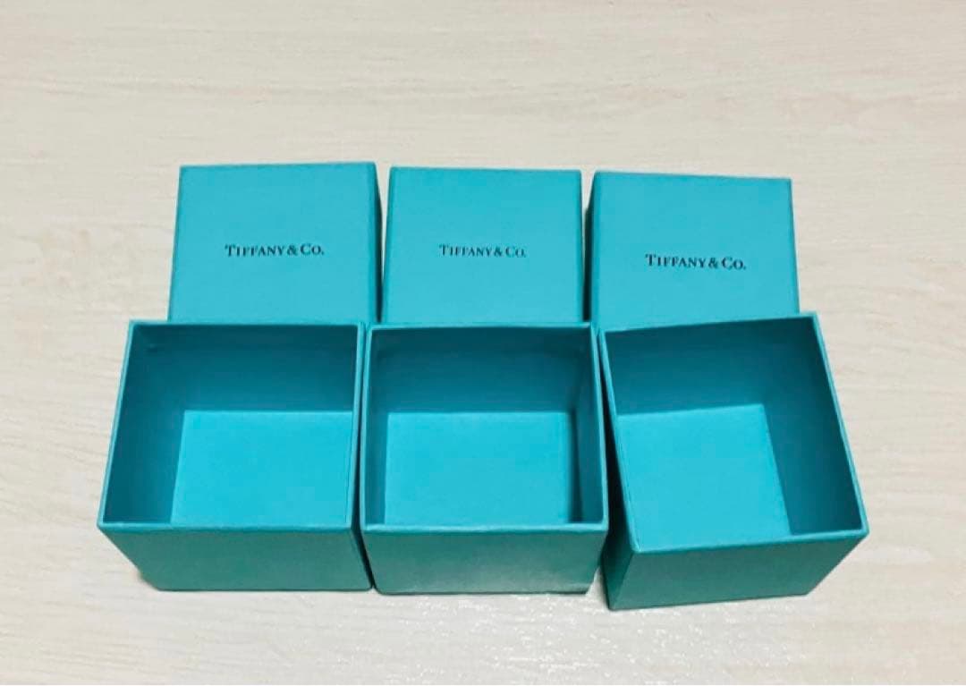 Tiffany & Co. ギフトボックス 3個セット　リングケース空箱　現行品