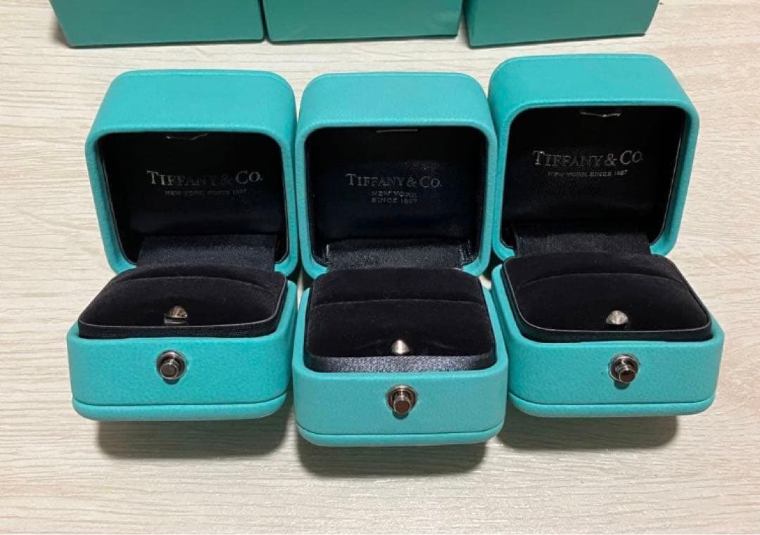 Tiffany & Co. ギフトボックス 3個セット　リングケース空箱　現行品