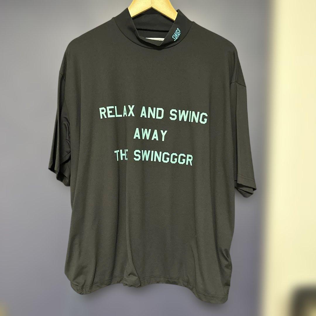 メンズウェア THE SWINGGGR MOCK NECK TEE