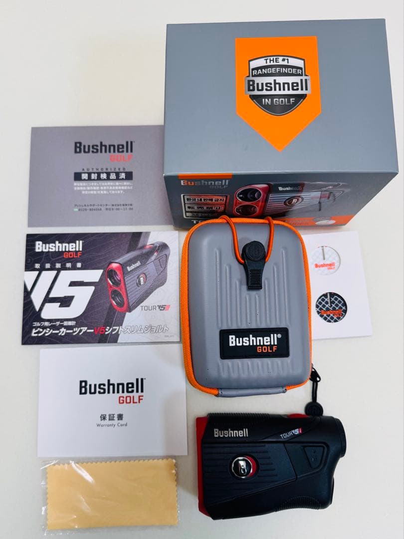 ブッシュネル ゴルフ用距離計 Tour V5 シフトスリムジョルト