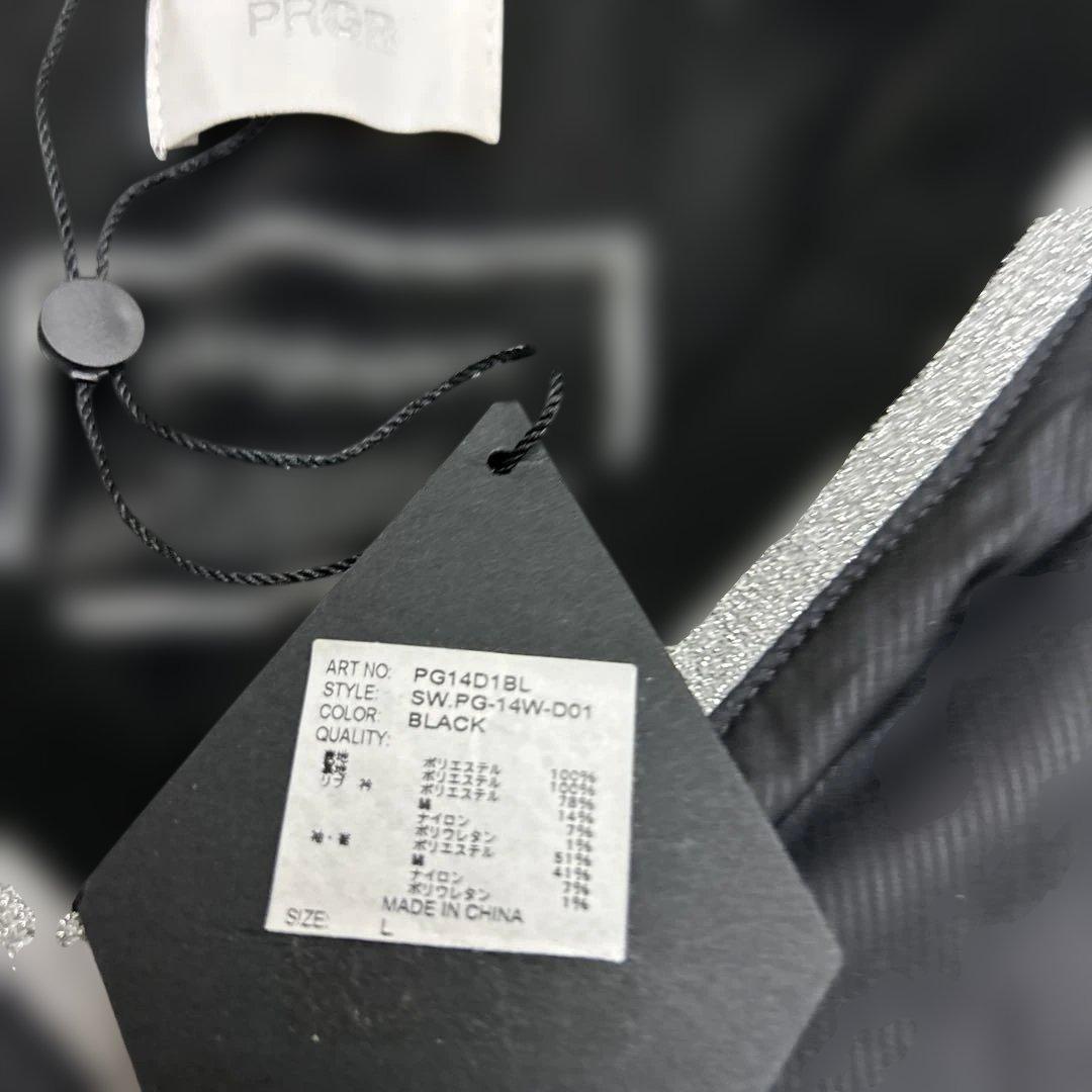 新品タグ付きPRGR トライアングルスクエア　コラボ　ジャケット裏起毛