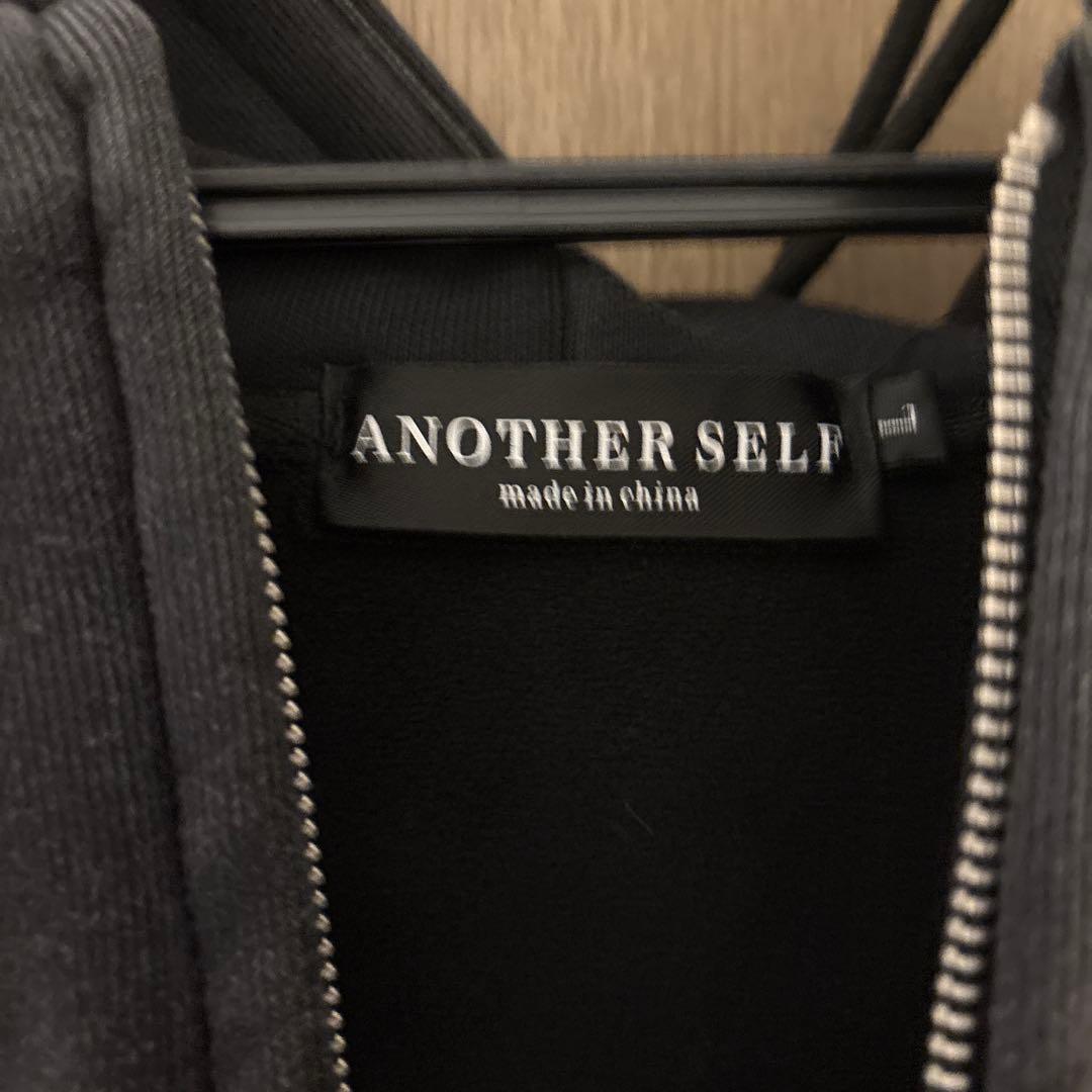 ANOTHER SELF ダークグレー パーカー