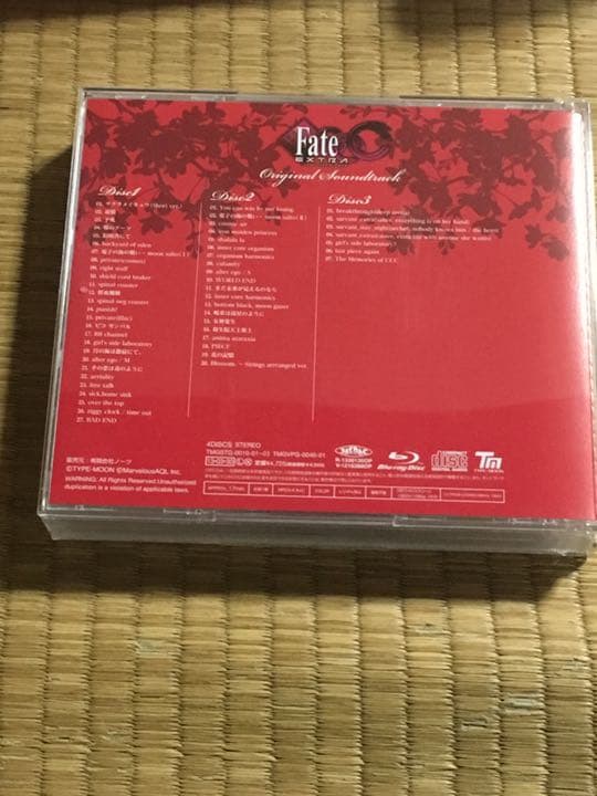 Fate/EXTRA CCC Original Sound Track初回限定版