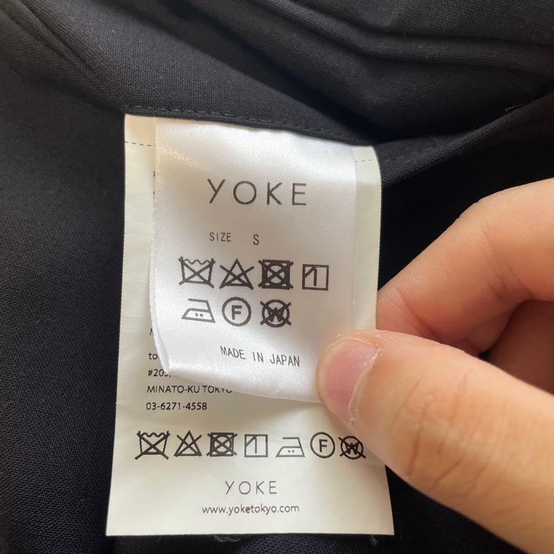 YOKE ネイビー スラックス YK20SS0103P