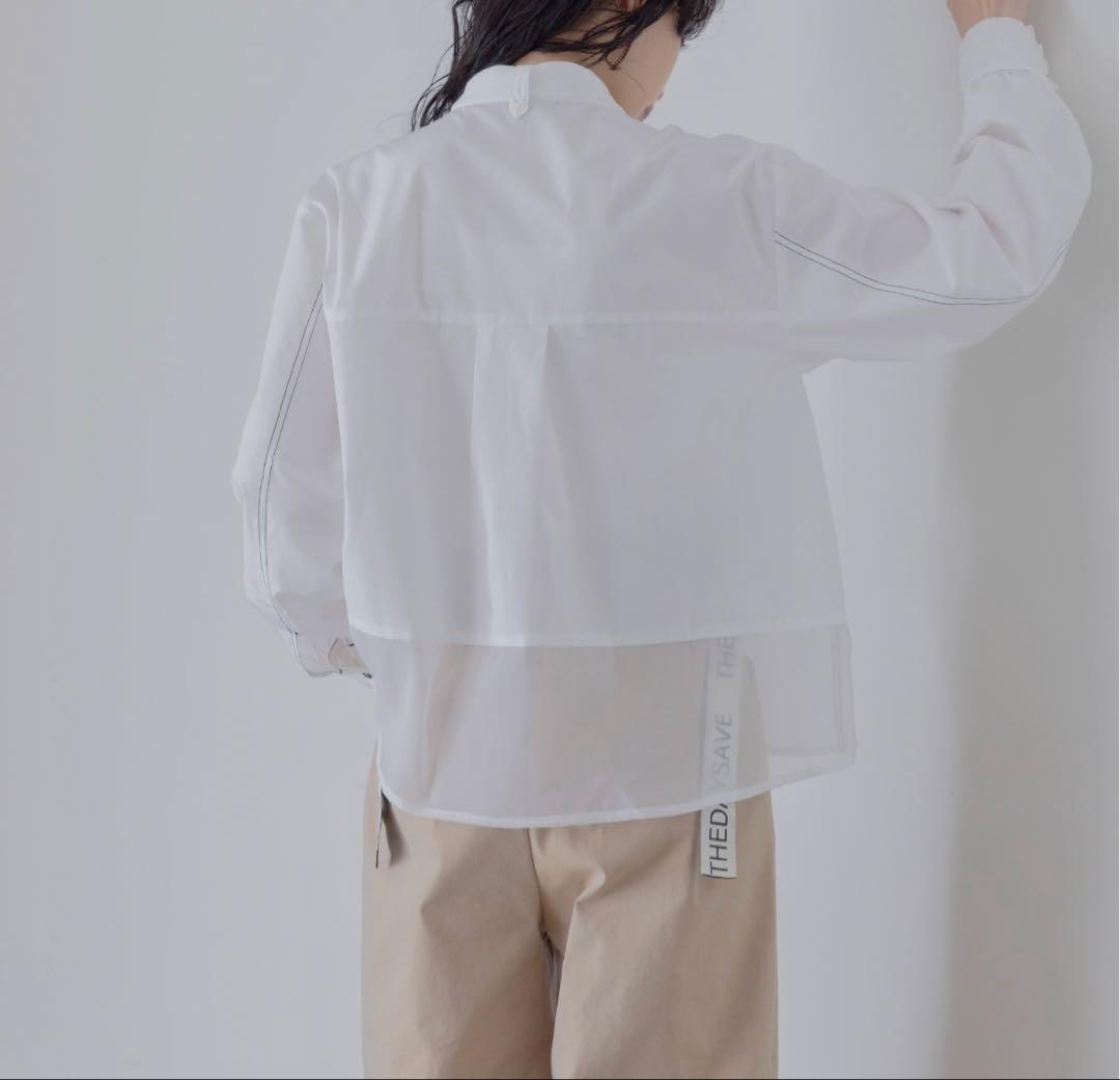 エイミーロウ　ボウタイカフスレースブラウス　Eimee Law