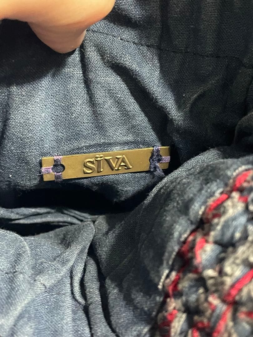SIVA 2015SS 裂き編みトートバッグ