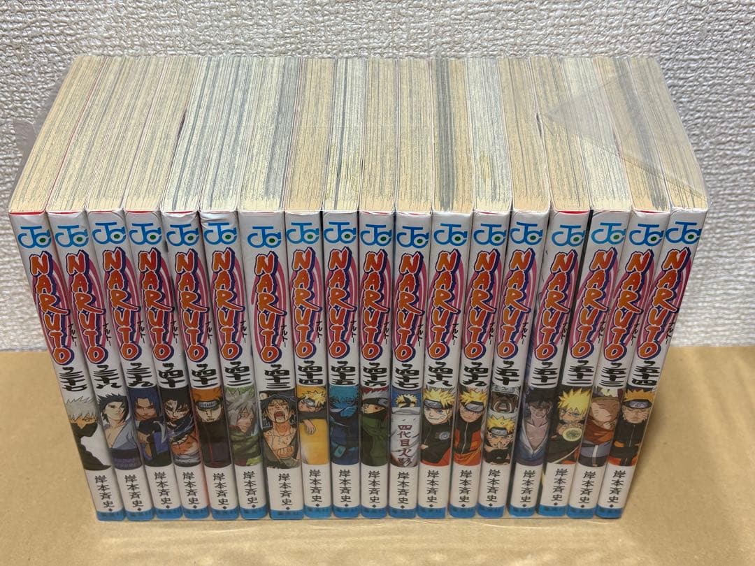 【NRT21m】《状態良好》NARUTO-ナルト- コミック 全72巻全巻セット