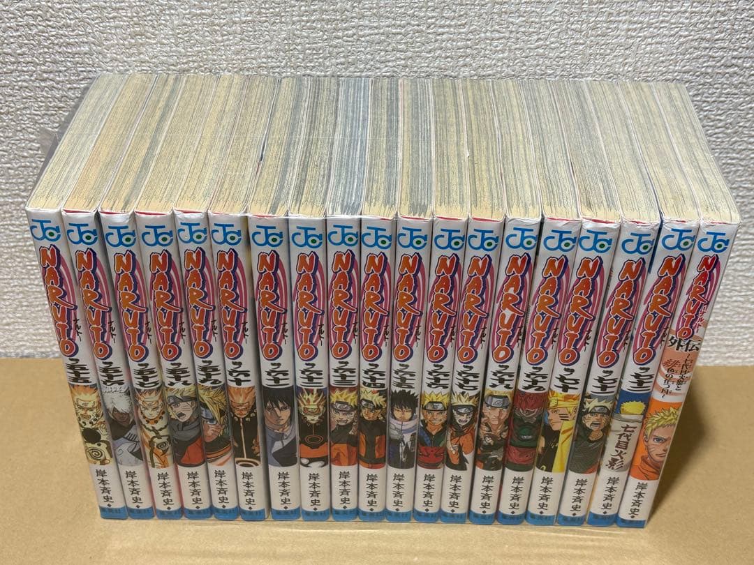 【NRT21m】《状態良好》NARUTO-ナルト- コミック 全72巻全巻セット