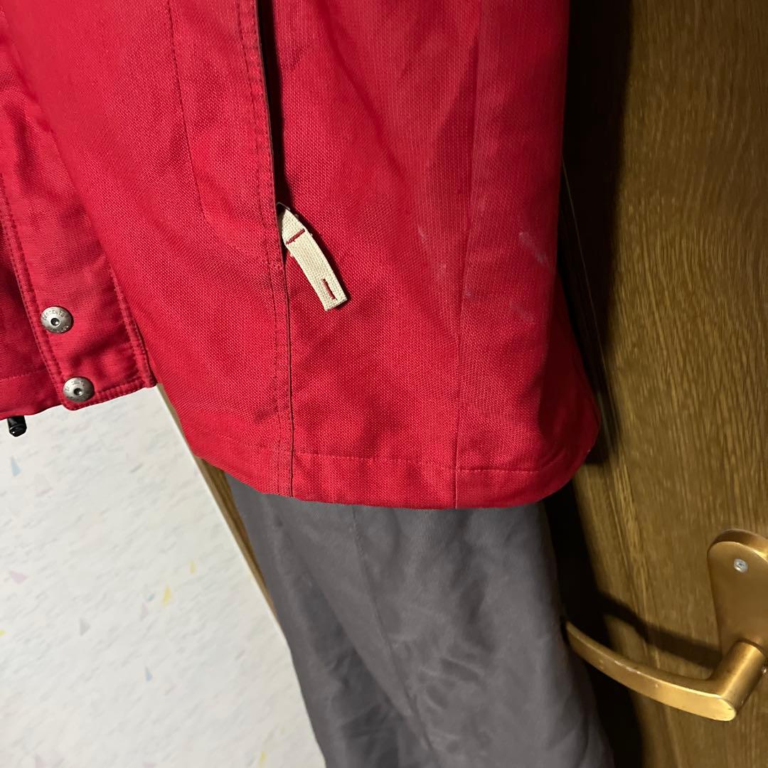 DESCENTE スキーウェア 赤