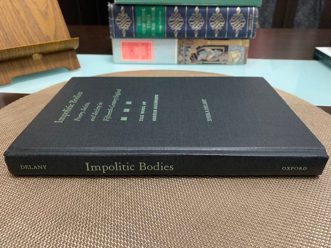 洋書 Impolitic Bodies Poetry Saints Society