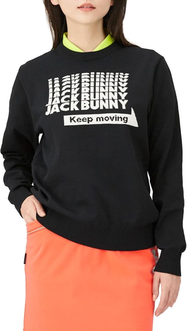 JACK BUNNY ブラック セーター