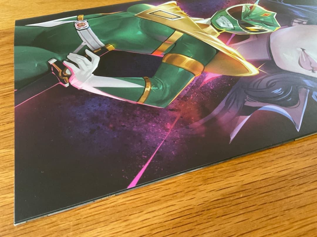 パワーレンジャー・ザ・リターン #4 超レアエクスクルーシブ表紙 アメコミリーフ