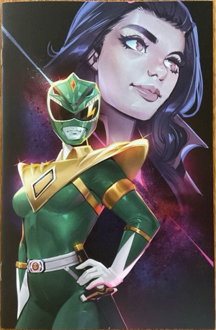 パワーレンジャー・ザ・リターン #4 超レアエクスクルーシブ表紙 アメコミリーフ