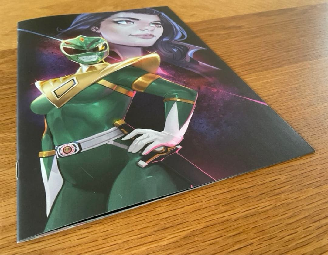 パワーレンジャー・ザ・リターン #4 超レアエクスクルーシブ表紙 アメコミリーフ