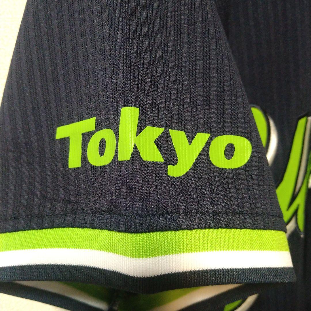 【超美品】ヤクルト つば九郎 ユニフォーム ビジター用