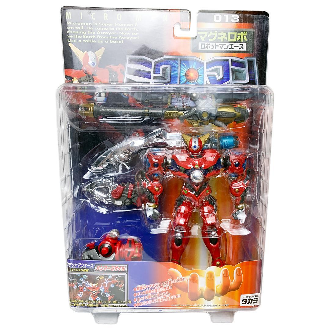 未開封 ミクロマン ロボットマン3体セット エース、バロン、クロス