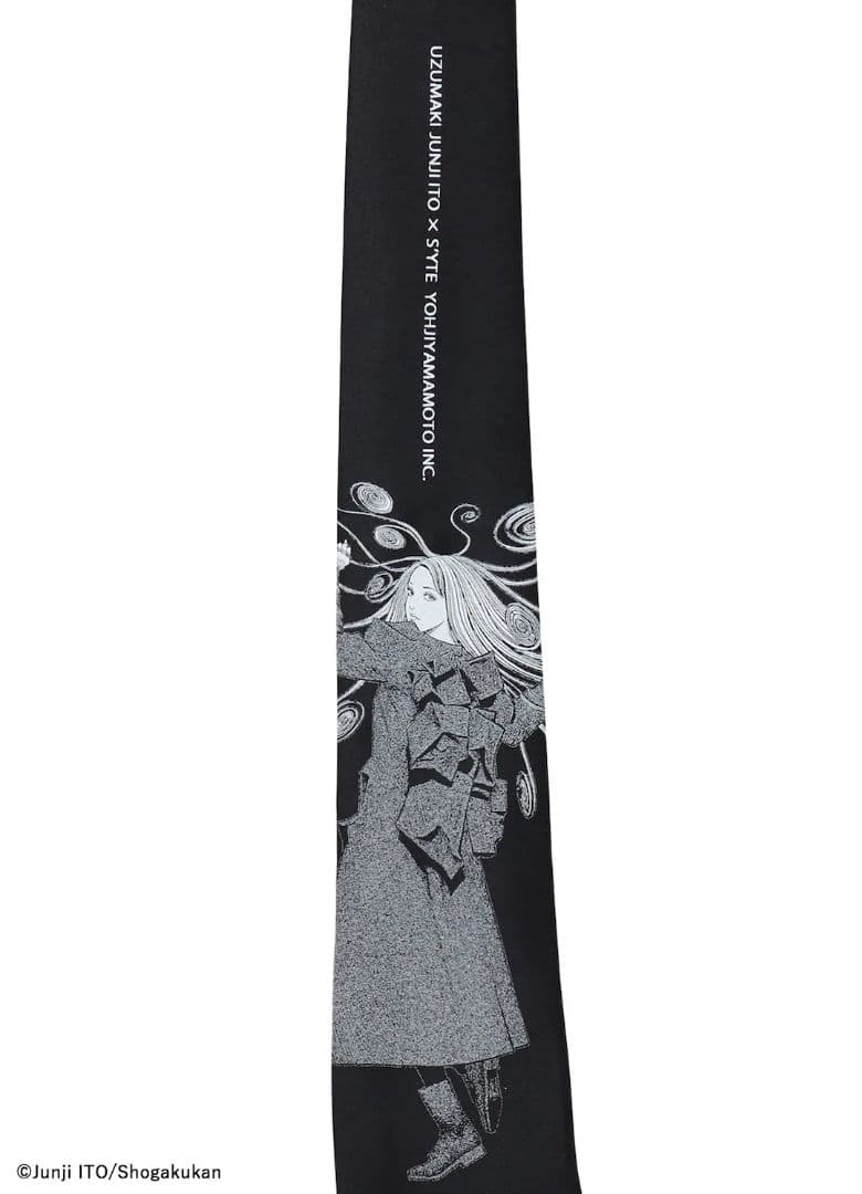 Yohji Yamamoto S’YTE　伊藤潤二コラボ　KIRIE　　ネクタイ