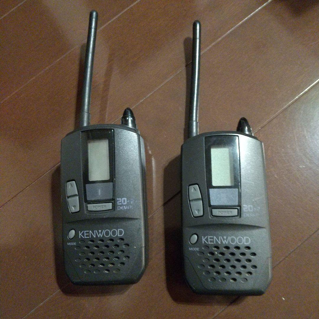 KENWOOD トランシーバー Demitoss UBZ-BG20R