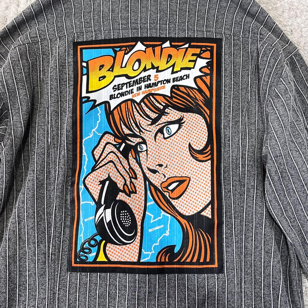 美品☆ヒステリックグラマー BLONDIE アメコミ バックプリント ジャケット