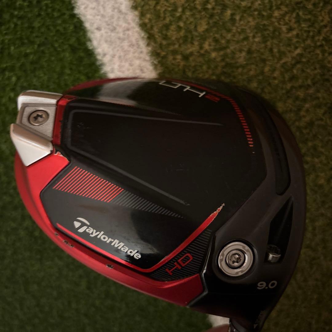テーラーメイド ステルス２HDドライバー9度 TENSEI RED TM50 S
